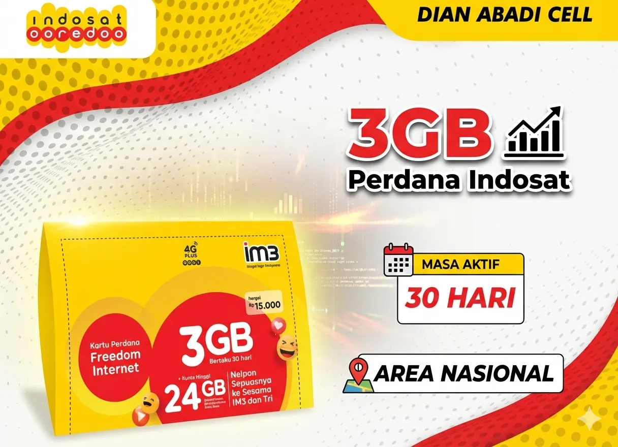 Cara Registrasi Kartu Perdana Indosat Terbaru, Mudah & Resmi