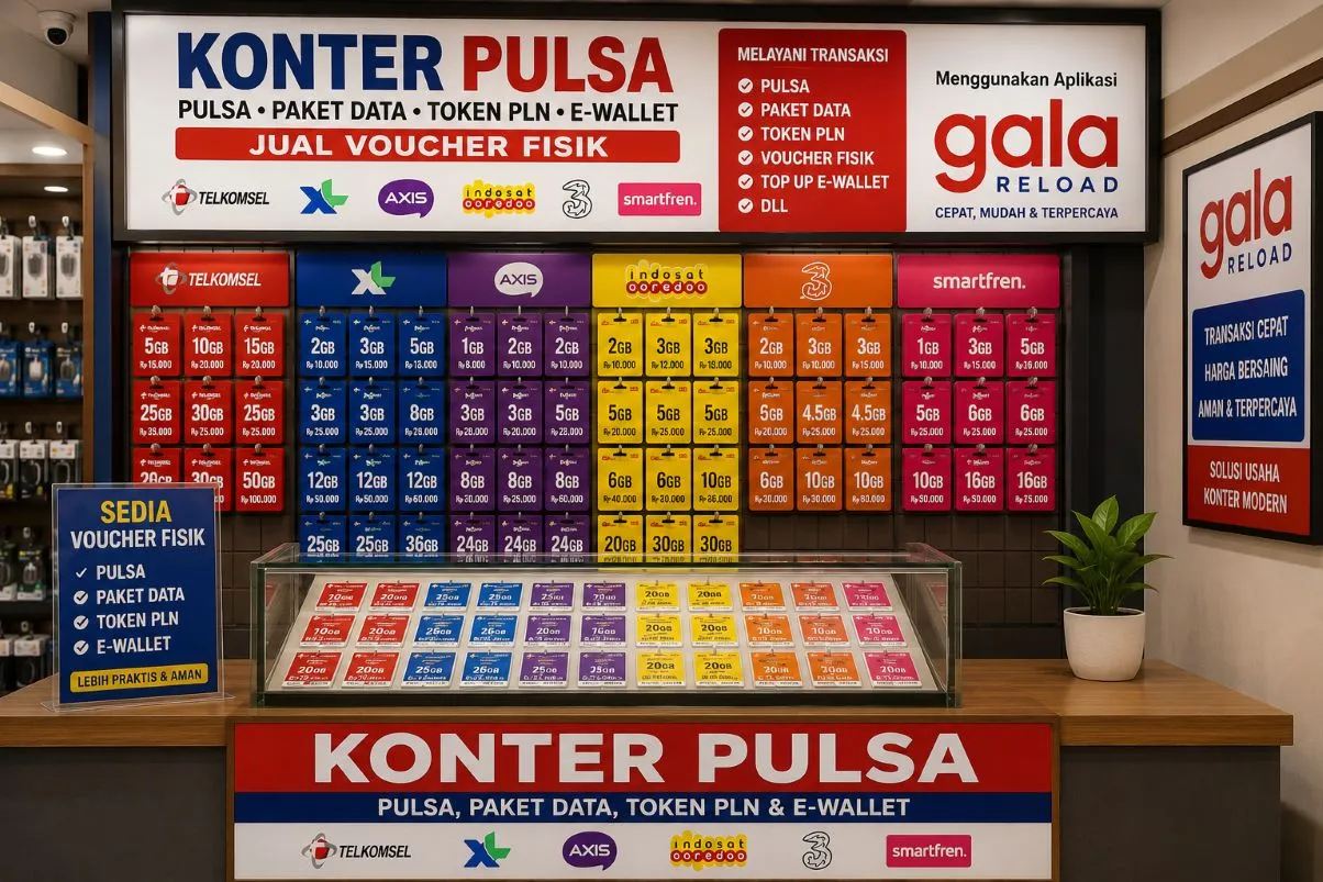 Unlock Paket Data Termurah dan Terlengkap? Pakai Gala Reload Aja