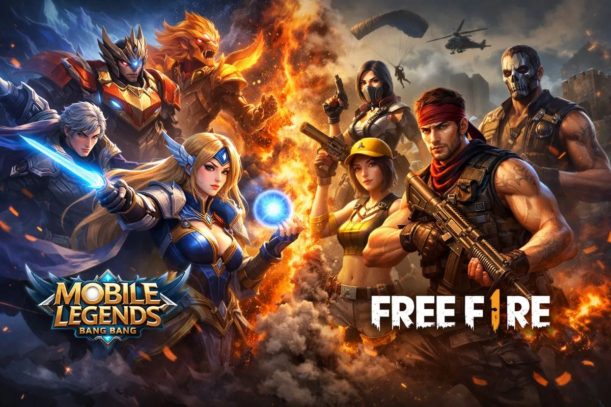 Top Up Game Mobile Legends & Free Fire No Drama Pakai Gala Reload