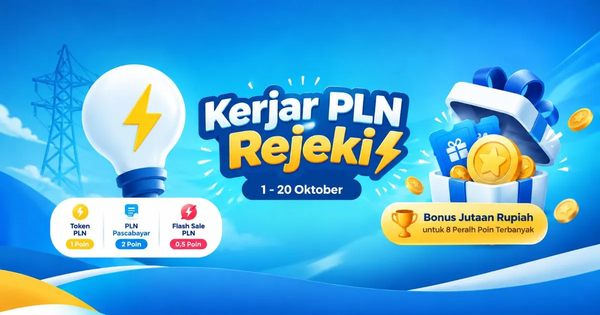 Kerjar PLN Rejeki: Transaksi PLN, Kumpulkan Poin, Klaim Hadiah!